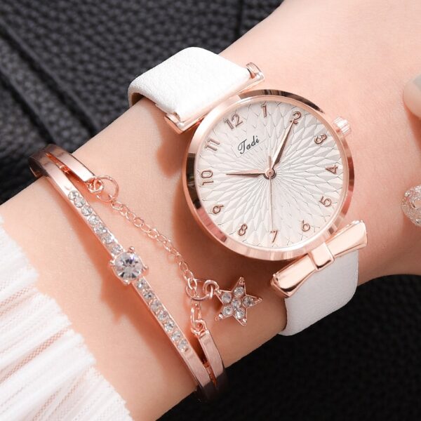 Luxury Women Bracelet Quartz Watches For Women Magnetic Watch Ladies Sports Dress Pink Dial Wrist Watch Clock Relogio Feminino - Image 9