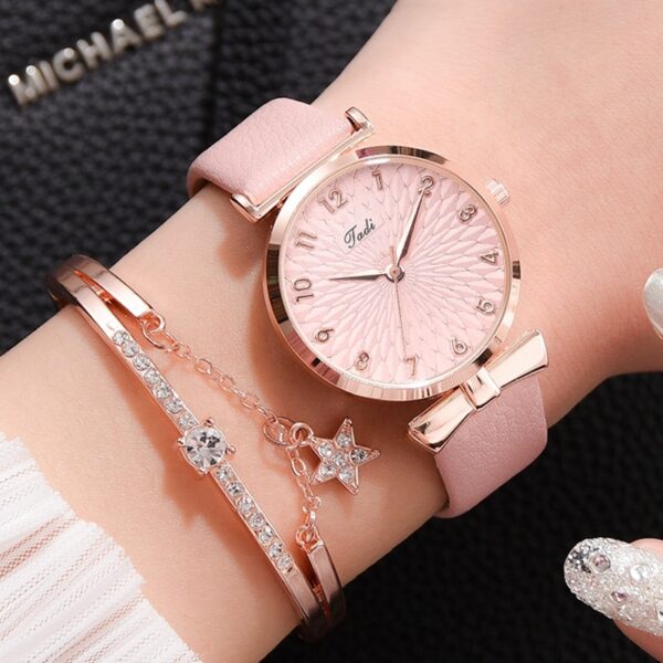 Luxury Women Bracelet Quartz Watches For Women Magnetic Watch Ladies Sports Dress Pink Dial Wrist Watch Clock Relogio Feminino - Image 11