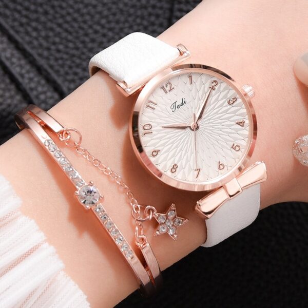 Luxury Women Bracelet Quartz Watches For Women Magnetic Watch Ladies Sports Dress Pink Dial Wrist Watch Clock Relogio Feminino - Image 12