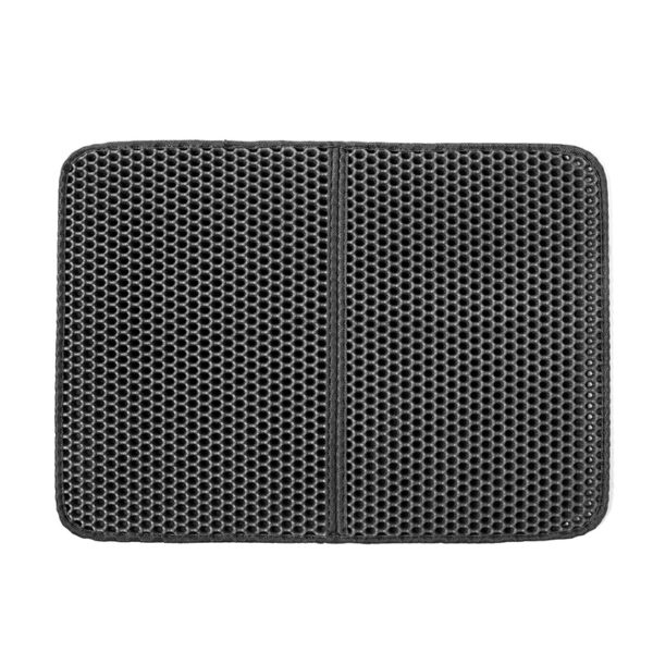Pet Cat Litter Mat Waterproof EVA Double Layer Cat Litter Trapping Pet Litter Box Mat Clean Pad Products For Cats Accessories - Image 8
