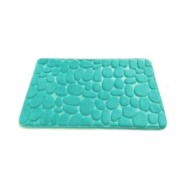 Cobblestone Embossed Bathroom Bath Mat Non-slip Carpets In Wash Basin Bathtub Side Floor Rug Shower Room Doormat Memory Foam Pad - Image 4