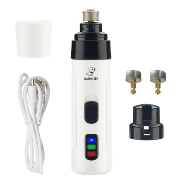 Electric Dog Nail Clippers for Dog Nail Grinders Rechargeable USB Charging Pet Quiet Cat Paws Nail Grooming Trimmer Tools - Image 11