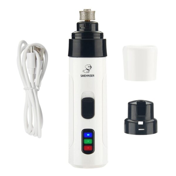 Electric Dog Nail Clippers for Dog Nail Grinders Rechargeable USB Charging Pet Quiet Cat Paws Nail Grooming Trimmer Tools - Image 4