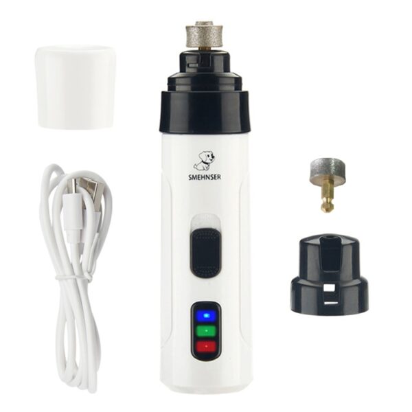 Electric Dog Nail Clippers for Dog Nail Grinders Rechargeable USB Charging Pet Quiet Cat Paws Nail Grooming Trimmer Tools - Image 6