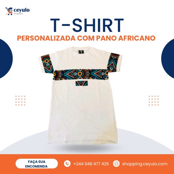 T-Shirts Personalizadas com Pano Africano - Image 3