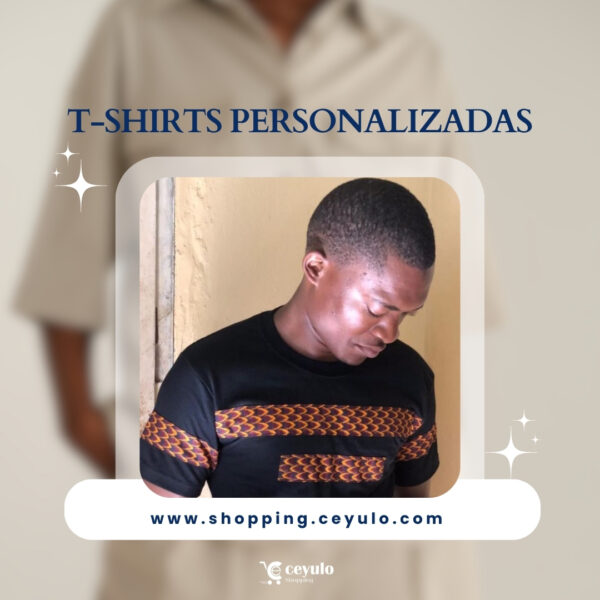 T-Shirts Personalizadas com Pano Africano - Image 9