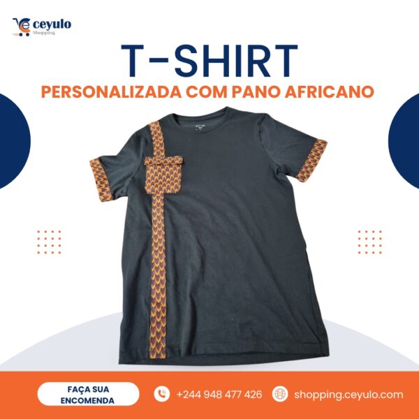 T-Shirts Personalizadas com Pano Africano - Image 2