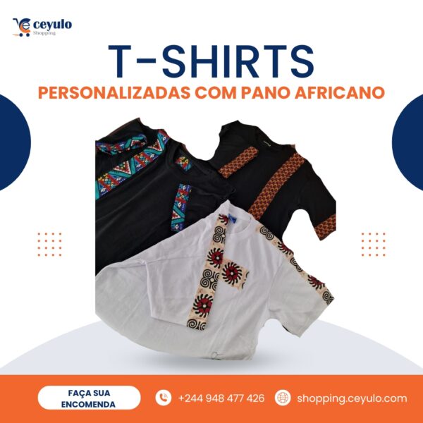 T-Shirts Personalizadas com Pano Africano - Image 11