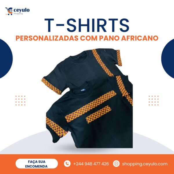 T-Shirts Personalizadas com Pano Africano - Image 10